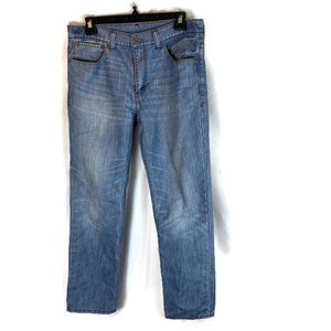 LEVI'S 511 Skinny Fit Jeans 36 x 31 Light Blue Was